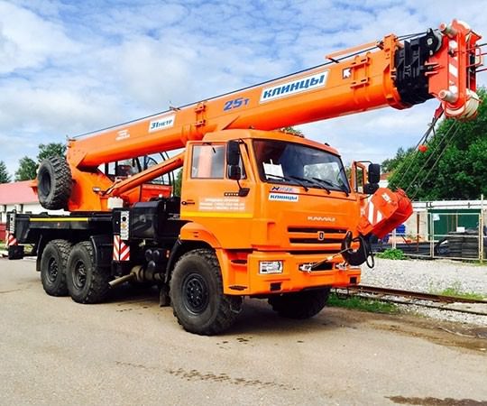 Аренда автокрана в Сыктывкаре и  Республике Коми