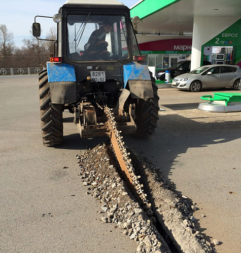 Аренда грунтореза в Сыктывкаре