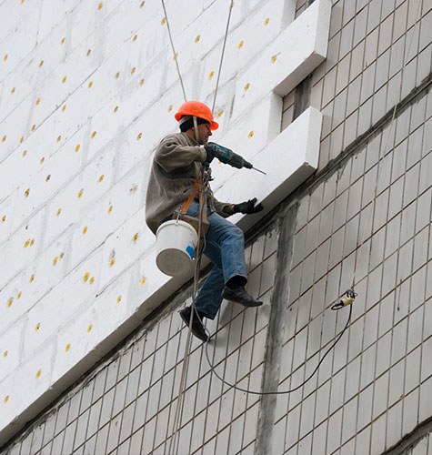 Утепление фасада многоквартирного дома в Сыктывкаре